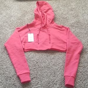 NWOT Gymshark Legacy Fitness Supercropped Hoodie
